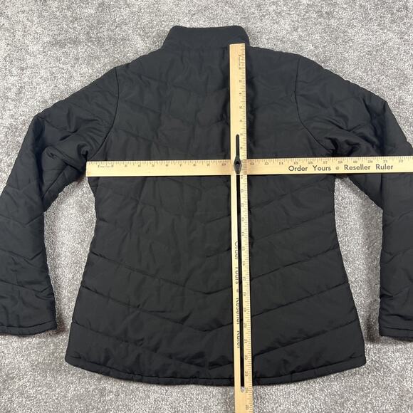 Patagonia Reversible Snow Flower Jacket Girls XXL Fleece Water Repellent Black - Picture 8 of 12